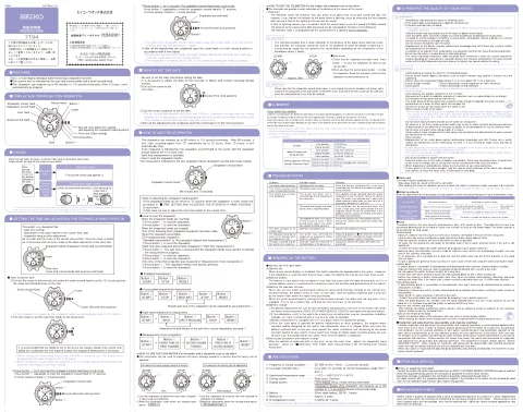 seikoセイコーウオッチ 7T94